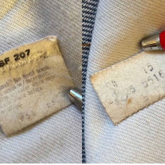 SUPER cool vintage 1970s Levi's RARE size 29 - Picture 11 of 11